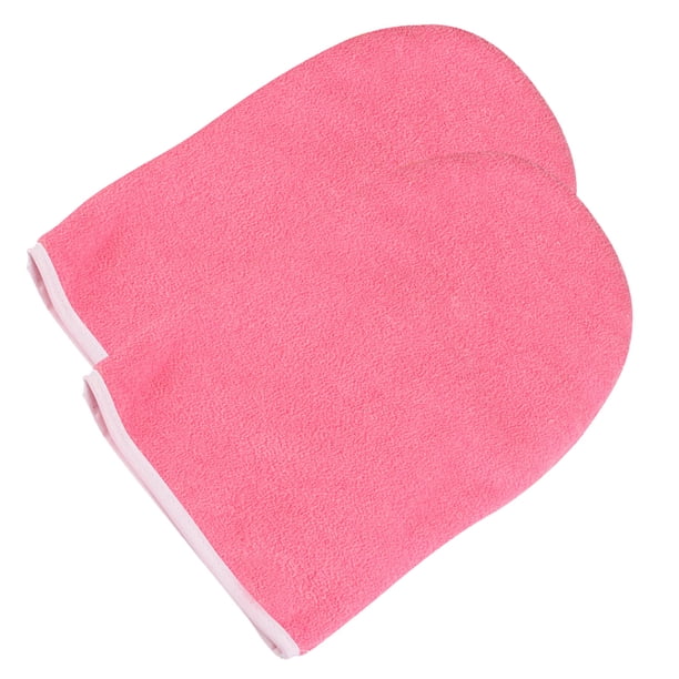 EeaseMX 1 par de guantes de terapia de parafina, baño de cera, cubierta de manos, manopla de tela aislante profesional