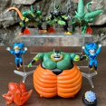 thumbnail image 2 of 8 unids/set Dragon Ball Cell figura Gk todas las formas figura celular Mini Hg8 Anime Pvc figura modelo muñeca coleccionable juguete regalo de Navidad, 2 of 4