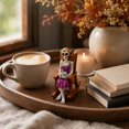 thumbnail image 4 of Halloween Skeleton Statues, Skull Figurines Gothic Home Decor for Shelf, Tabletop, Indoor Outdoor Halloween Decorations, 4 of 7