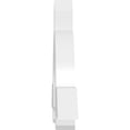 thumbnail image 3 of 60"W x 25"H x 4"D x 6"F, 10/12 Pitch, Ericson Architectural Grade PVC Gable Bracket, 3 of 8