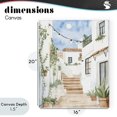 thumbnail image 4 of Stupell Industries Coastal Cozy Street Architecture Canvas Art, 16 x 20, by Svetlana Aleynikova, 4 of 8