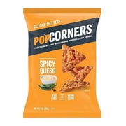 Popcorners Gluten Free Popped Corn Spicy Queso - 7 oz