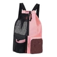 thumbnail image 2 of Mochila de Gimnasio con Cordón, Ligera, Plegable, de Nailon, Portátil, de Gran Capacidad, para Hombre Y Mujer, con Bolsillo para Artículos Húmedos. rosa, 2 of 8