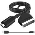 thumbnail image 1 of SCART till HDMI-konverterare, allt-i-ett SCART till HDMI-adapter, 1080P, 1 of 5