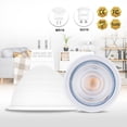 thumbnail image 3 of Lot de 2 GU10 Ampoules LED Couvercle transparent (Couleur Froide) 5w6 Perles, 3 of 5