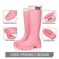 thumbnail image 4 of Lcamaw Rain Boots for Women,Waterproof Rubber Boots,Knee High Garden Fishing Muck Boots,Lightweight Comfortable Water Boots,Outdoor Work, 4 of 8