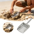 thumbnail image 1 of Ainf Sand Sand For Metal Detecting Heavy Duty Stainless Steel Beach With Handle Flea Rake & Rock For And Beach Combing, 1 of 6