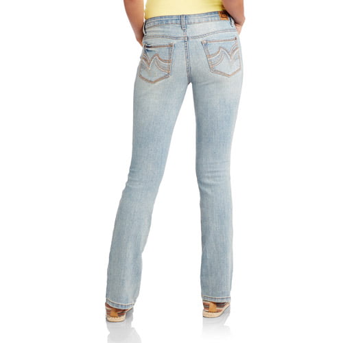 L.e.i. - Juniors' Ashley Lowrise Slim Bootcut Jeans - Petite - Walmart ...