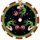 thumbnail image 1 of Mini Grinch Ornaments Grinch Ornaments Grinch Christmas Decorations Christmas Tree Skirt, Red & Green Merry Christmas Tree Skirt Collar, Soft Xmas Holiday Decoration, 1 of 2