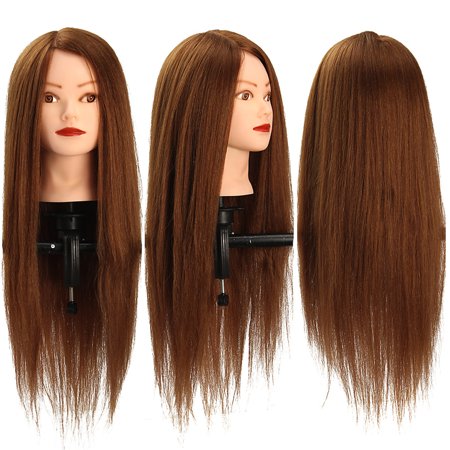 Cosmetology Dyeing Curling Training Head Mannequin Head With 100