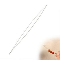 DIY Knitting Beading Needles Stainless Steel Tools for Jewelry Making | Big Eye Flexible Opening Needles for Crafting Waist Beads and Beading Projects