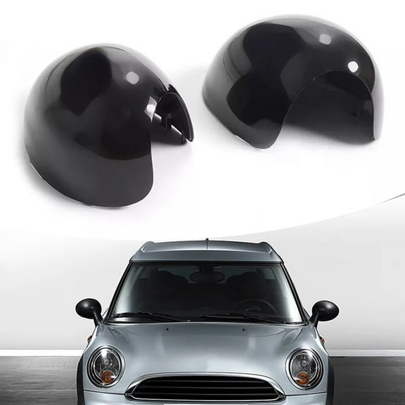 Side Mirror Cover Cap for MINI For Cooper Series F54 F55 F56 Black Color