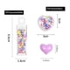 thumbnail image 2 of Adornos de corazón 3D para uñas, calcomanías de resina que cambian de luz para accesorios de uñas acrílicas, diseños de corazones de amor para mujeres, decoraciones de uñas, suministros para, 2 of 5