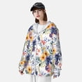 thumbnail image 3 of Balery Lilies Flowers Sudadera ligera de manga larga con capucha y protección solar UPF 50+ para hombre y mujer, ideal para pesca y running-XX-Large, 3 of 7