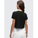 thumbnail image 2 of Remera CRZ YOGA Crop Top de Algodón Pima Negra XL, 2 of 7