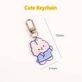 thumbnail image 3 of Cute Bags Kawaii Purse Wallets Aesthetic Small Corduroy Crossbody Bag with Bear Keychains Kawaii Gift for Women Teen Girls, 3 of 6