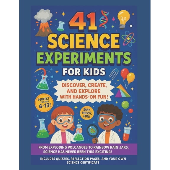 41 Science Experiments for Kids, (Paperback)