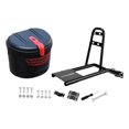 thumbnail image 3 of Miulika Electric Scooters Rack Accessories Stable Direct Replaces Heavy Duty Lightweight Steel Sturdy Organizer Cargo Expansion Shelf Black w Basket, 3 of 9