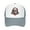 Gray, variant on Skeleton Unisex Trucker Hats for Men Women Adjustable Casual Baseball Caps for Outdoor Activities Dad Cap