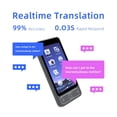 thumbnail image 2 of Language Translator Device 142 Languages Voice Translating Offline Translation Simultaneous ,HD Picture Translation, 2 of 6