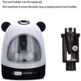 thumbnail image 4 of Electric Pencil Sharpener Battery Operated Pencil Sharpener for No.2/Colored Pencils(6-8mm)，black and white, 4 of 5