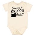 thumbnail image 3 of Inktastic Someone in Oregon Loves Me Boys or Girls Baby Bodysuit, 3 of 5