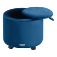 thumbnail image 3 of Tabouret de Rangement Court Pantone Bleu Foncé, 3 of 11