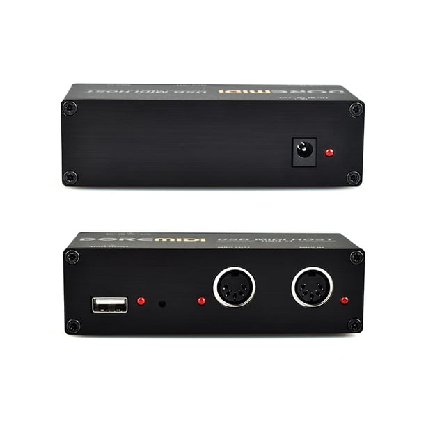 High-Speed USB MIDI Interface Box by DOREMiDi - 1 In 1 Out, 16