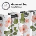 thumbnail image 4 of Tchckioa Flower Botanical Blackout Curtains,Privacy Protection Grommet Drapes for Bedroom,42x63 Inch,2 Panels, 4 of 9
