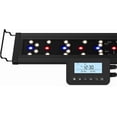 thumbnail image 1 of LED Plus Aquarium Plant Light Freshwater Fish Tank Light with Ramp Up and Dim Down Spectrum Adjustable and Lighting Schedule Programmable with Controller es Watts, 1 of 7
