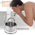 thumbnail image 1 of Shaving tool set Beard holder + Beard cup Men's beard trimming tool 2-piece set, 1 of 4