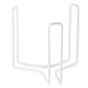 thumbnail image 1 of Escurridor De Cuencos De Hierro, Organizador De Cuencos Huecos Para Encimera, Estante De Secado De Cuencos, Estante Multiusos Para Platos Para El Hogar, Cocina, Restaurante, Bar Yuarrent HA027956-01, 1 of 7