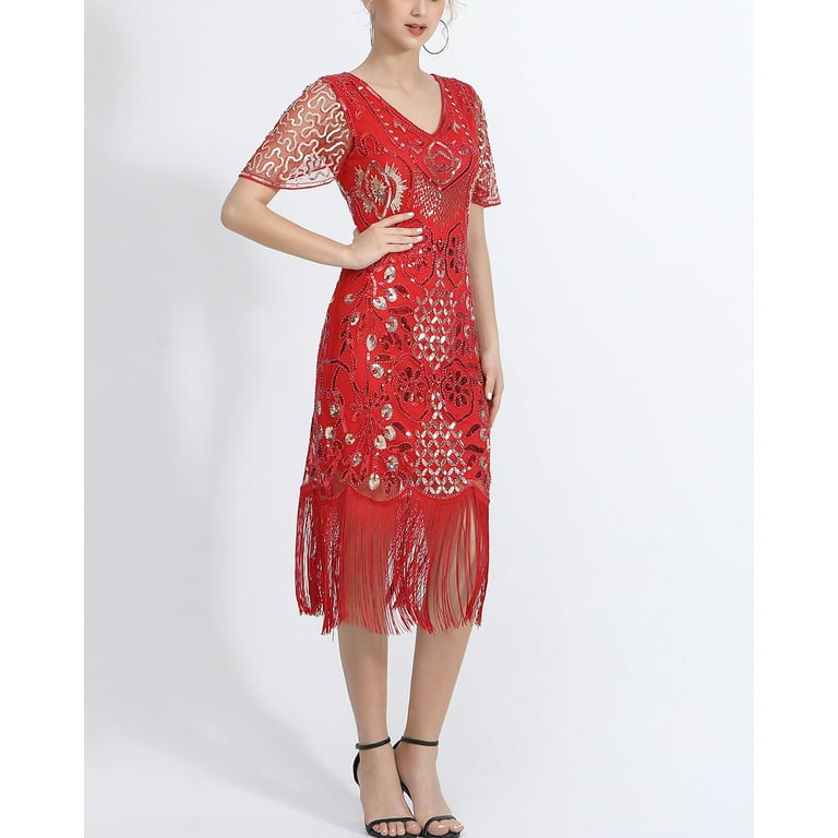 red v neck dress homecoming Red v neck satin short prom dress, red homecoming dress