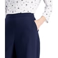 thumbnail image 3 of Charter Club Womens Cropped Wide-Leg Pants Intrepid Blue XL, 3 of 4