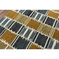 thumbnail image 3 of Alora Decor Rivera 5' x 8' Geometric Gray/Brown/Ivory/Gold Hand-Tufted Area Rug, 3 of 3