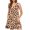 ☪402-Multicolor, variant on Nuoqisi Floral Women's Casual Plus Size Sleeveless Round Neck Printed Short Dress - Feminine Tank Silhouette with Ditsy Pattern for Curvy Summer Style