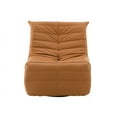thumbnail image 6 of Acme Furniture Talmon Glider Recliner with Swivel, Orange Synthetic Leather, Location: Indoor, 6 of 7