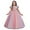 Multicolour, variant on Gubotare Flower Girl Dress Girls Elegant Dress Summer Ruffle Short Sleeve Dresses (Multicolour,Size 7-8 Years)