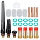 thumbnail image 1 of Piezas de soldadura TIG ANGGREK Kit de Boquilla de electrodo Para WP-17 WP-18 WP-26, 1 of 8