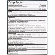 Refresh Optive Advance Triple Action Optical Drops, Unisex, 30ct, 6-Pack