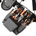 thumbnail image 4 of Adjustable Shoulder Tool Belt with Multi Pockets Heavy Duty Construction Gear, 4 of 13