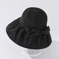 thumbnail image 5 of CoCopeaunts Wide Brim Bucket Hat for Women Spring Summer Leisure Sunscreen Fisherman Hat Ladies Outdoor Anti-UV Straw Hat Top, 5 of 8