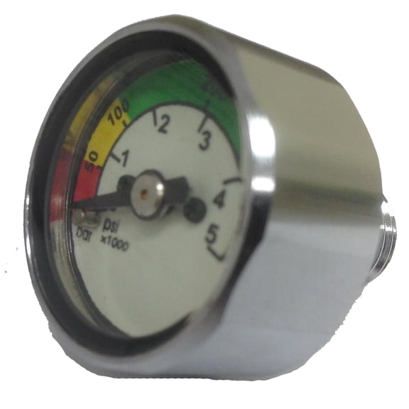 Storm Pony Bottle Pressure Gauge - Metric