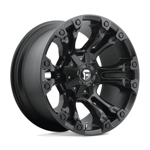 Fuel 1PC Aluminum Rim D560 VAPOR 20X10in Matte Black Finish, D56020009846