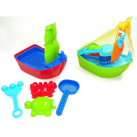 SAND TOY TRANSPORTATION SET
