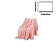 thumbnail image 3 of Red Office Napping Blanket Sofa Cover Blanket Pineapple Check Velvet Blanket, 3 of 7