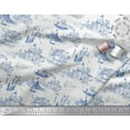 thumbnail image 2 of Soimoi Rayon Fabric Yacht & Architecture Structure Architectural Print Fabric by The Yard 42 Inch Wide, 2 of 3