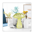 thumbnail image 4 of Hydroponic Plant Vases, Nordic Style Mushroom Glass Bud Vases Mushroom Flower Vases Office Living Room, 4 of 8