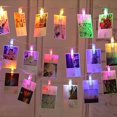 thumbnail image 1 of None Picture String Lights, 20 LED Photo Clips String Lights Battery Operated Fairy String Lights Photo Clip for Hanging Pictures, Cards, Artwork, 1 of 9