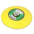 thumbnail image 2 of Hook And Loop Backing Plate, Fast Oscillation Speed Steel Struts Air Sander Backing Pad Withstand High Frequency Flexible Or Rigid  For Woodworking For Sanding 2in M6x1 Thread, 2 of 8
